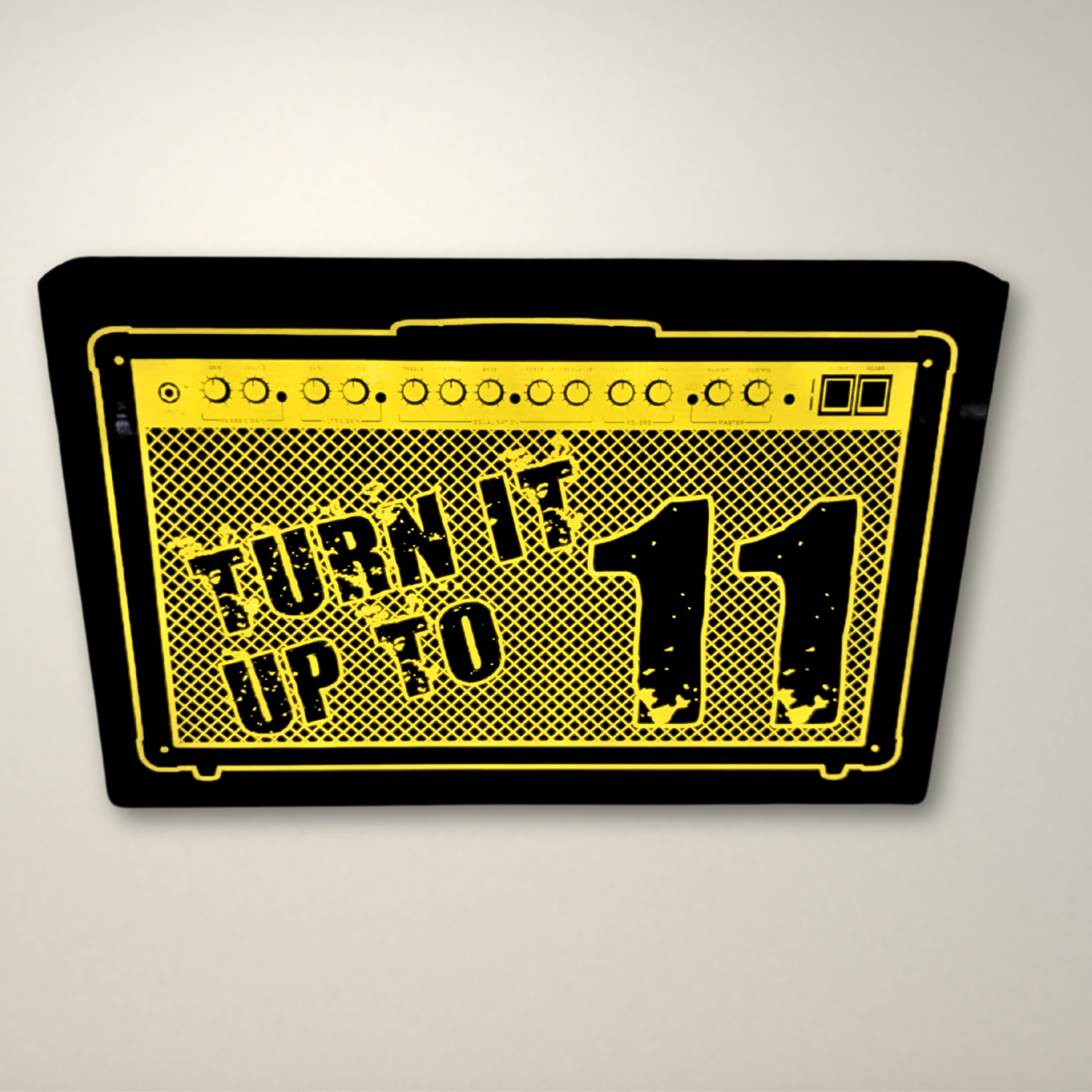 Amp Turn it up to 11 LED Light Box