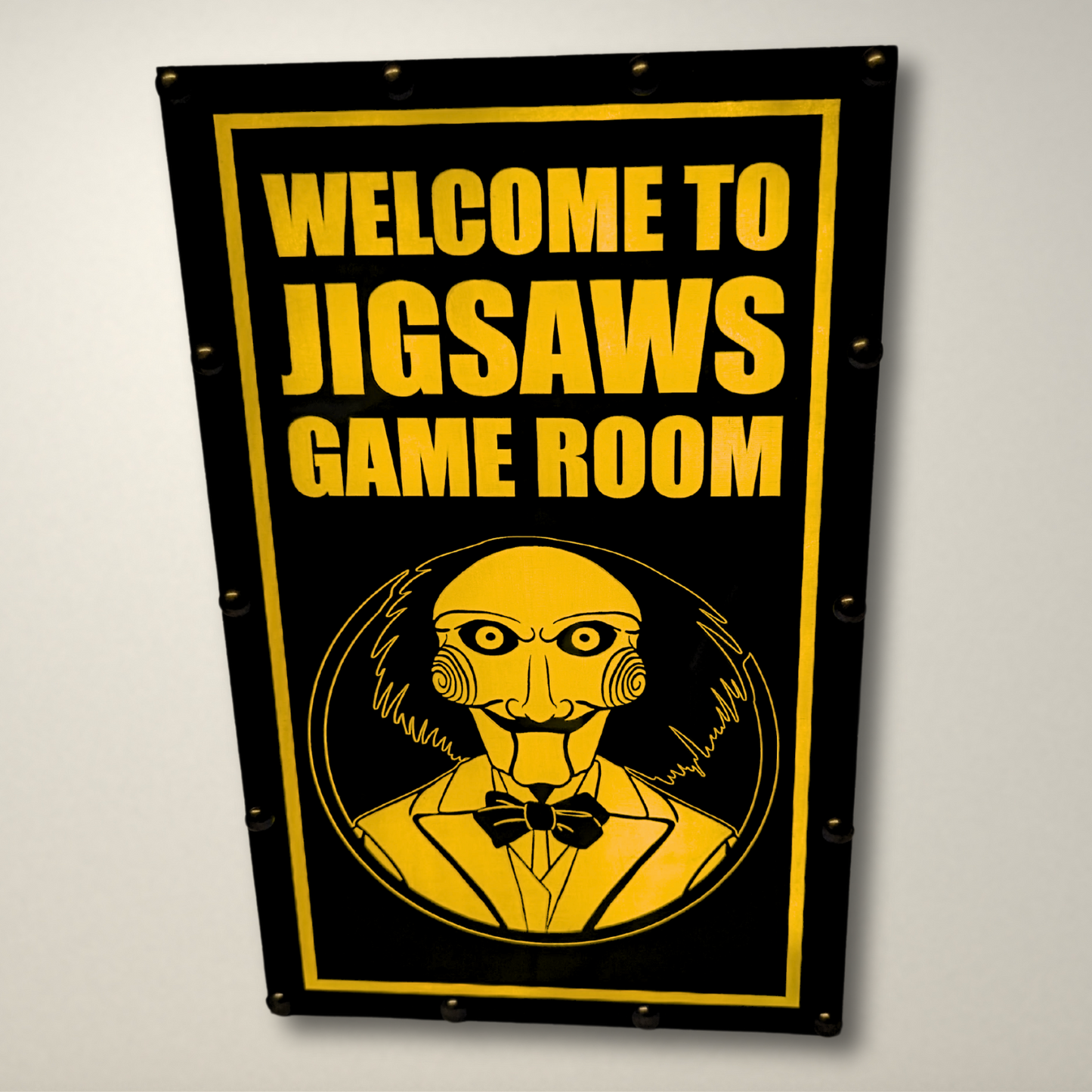 Welcome to Jigsaw's Game Room LED Lightbox