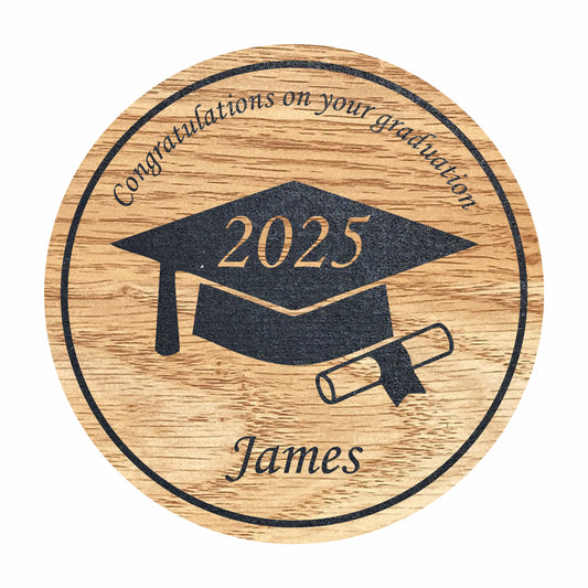 Graduation Personalised Coaster