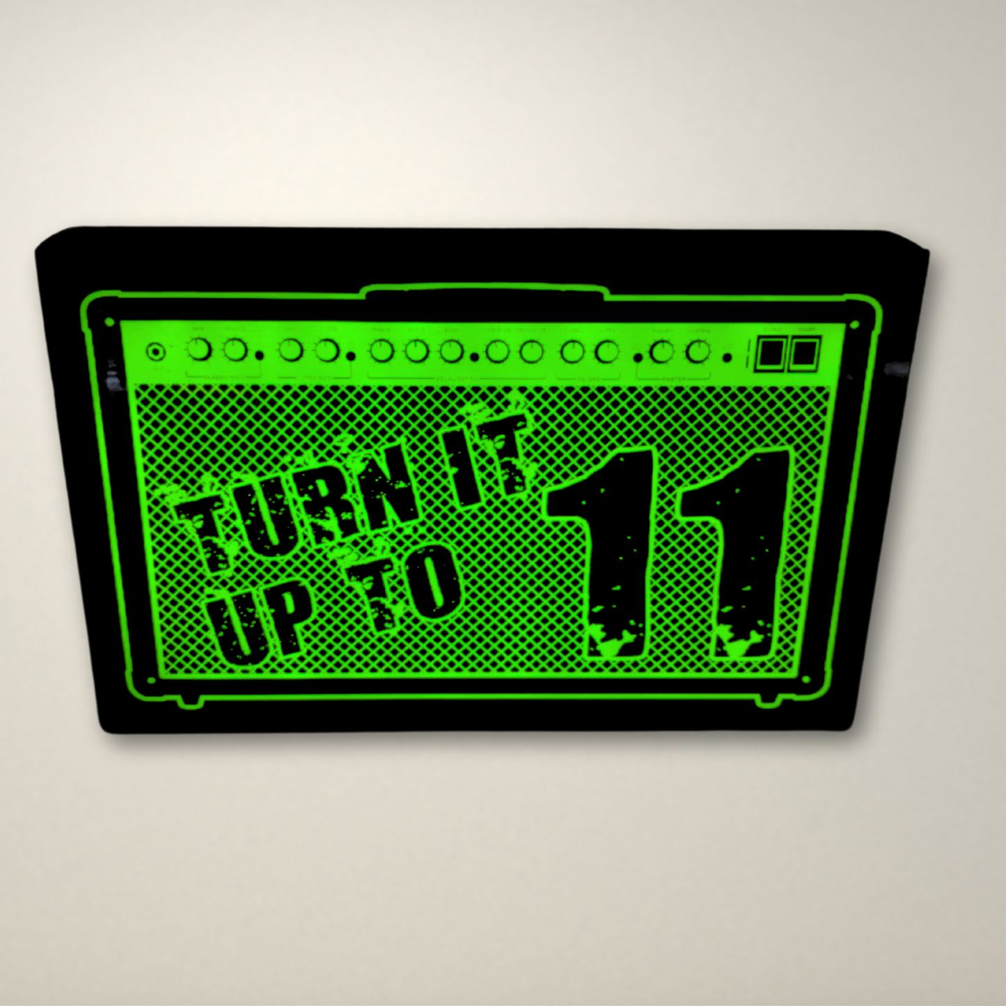 Amp Turn it up to 11 LED Light Box
