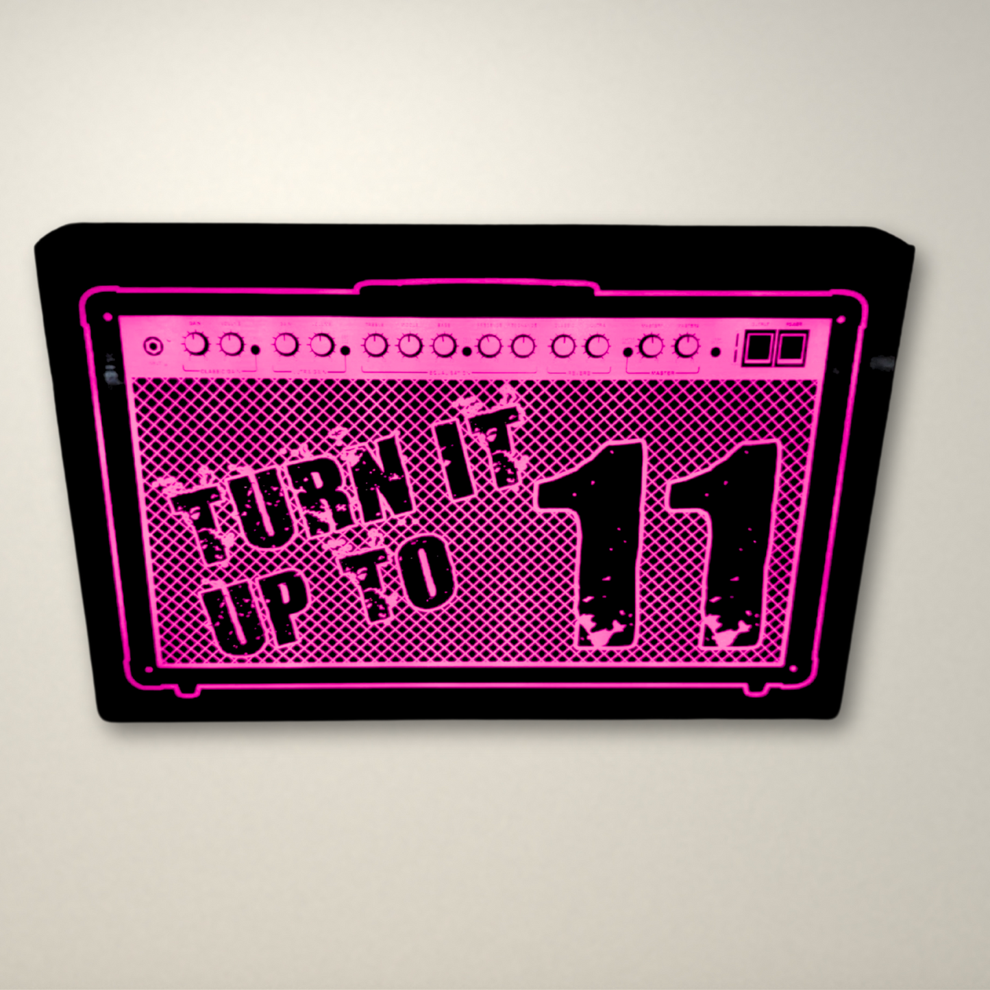 Amp Turn it up to 11 LED Light Box