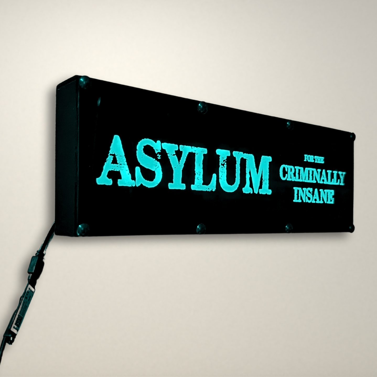 Asylum for the Criminally Insane LED Light Box