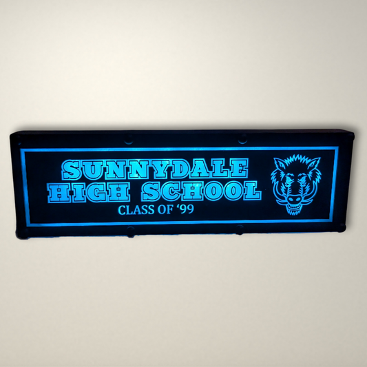 Sunnydale High School Class of 99 LED Lightbox