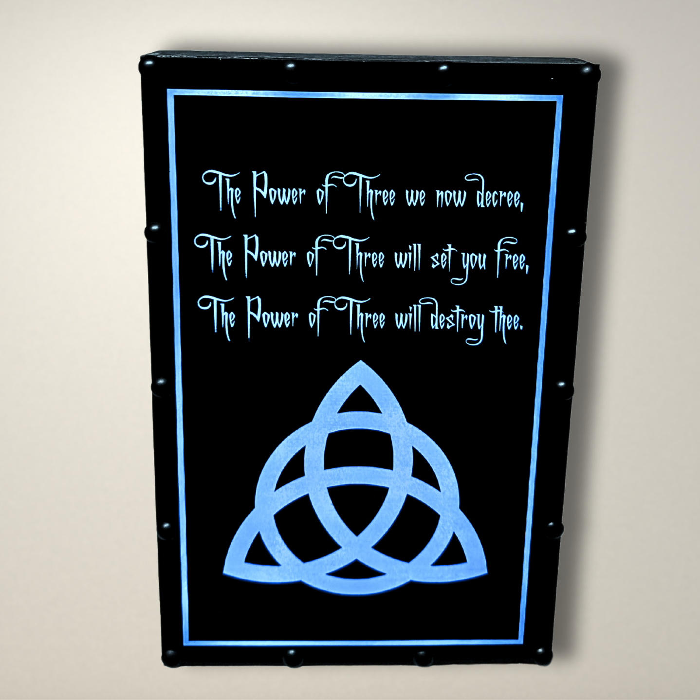 Charmed inspired LED Lightbox