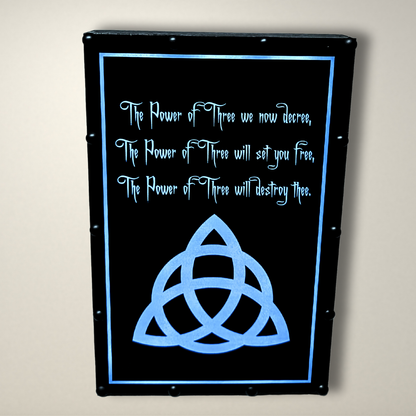 Charmed inspired LED Lightbox