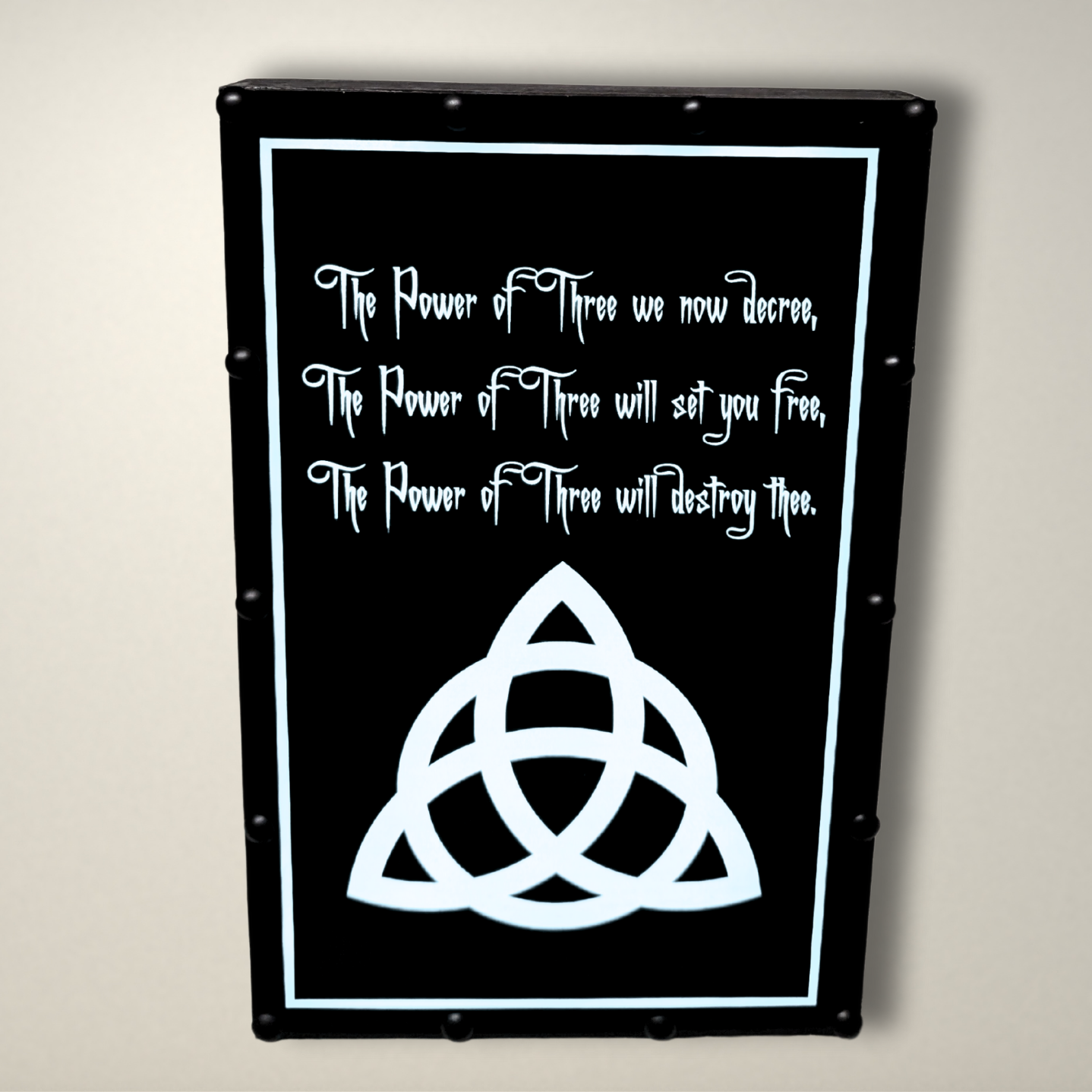 Charmed inspired LED Lightbox