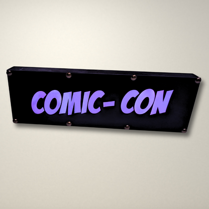 Comic Con LED Lightbox