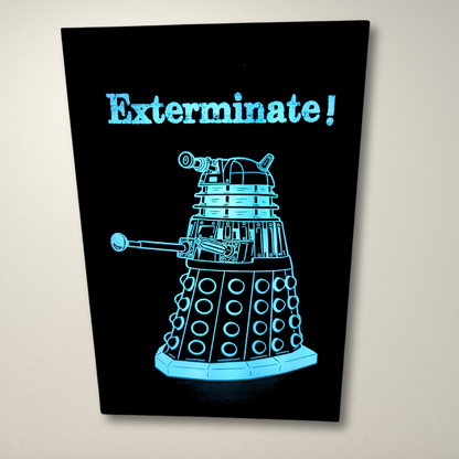 Dalek Inspired LED Light Box