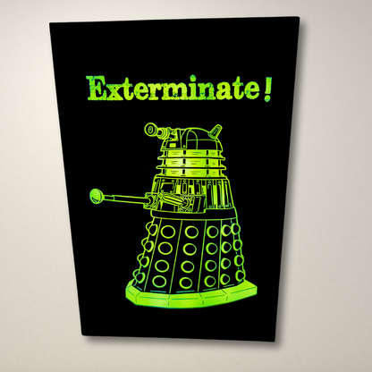 Dalek Inspired LED Light Box
