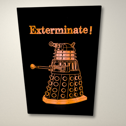 Dalek Inspired LED Light Box