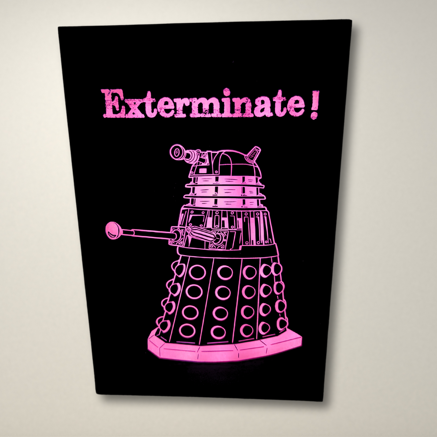 Dalek Inspired LED Light Box