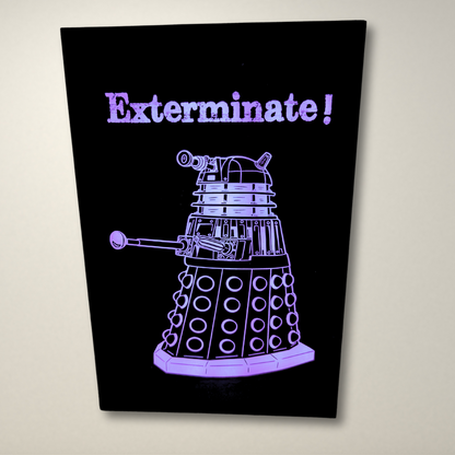 Dalek Inspired LED Light Box