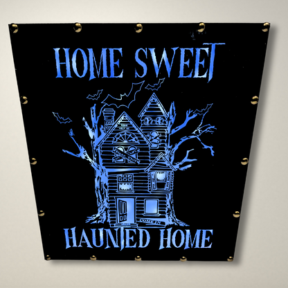 Home Sweet Haunted Home LED Lightbox Large