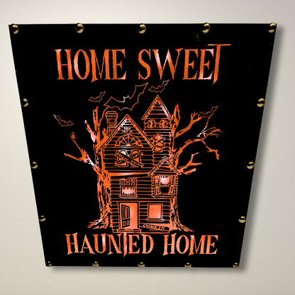 Home Sweet Haunted Home LED Lightbox Large