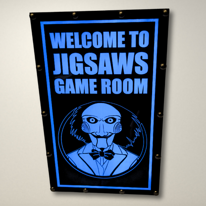 Welcome to Jigsaw's Game Room LED Lightbox
