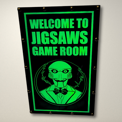 Welcome to Jigsaw's Game Room LED Lightbox
