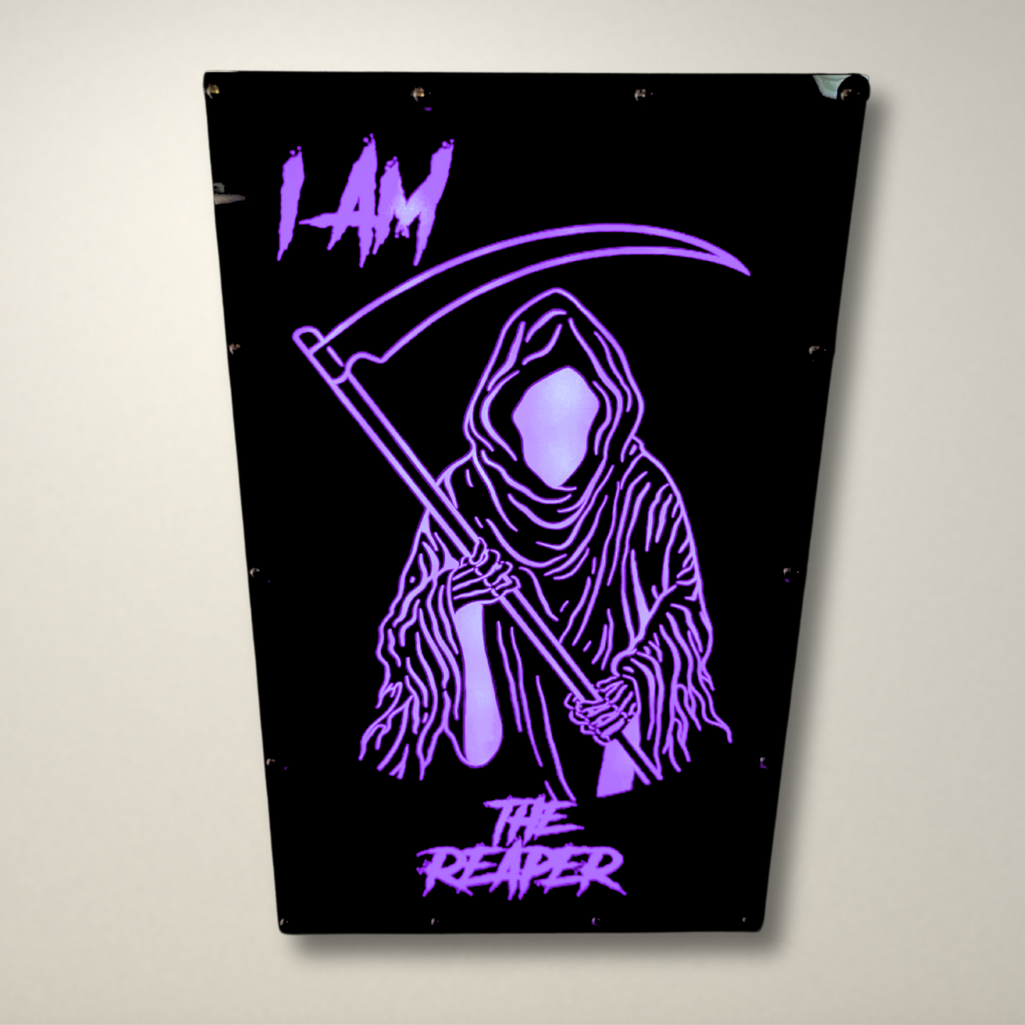 I Am The Reaper LED Lightbox