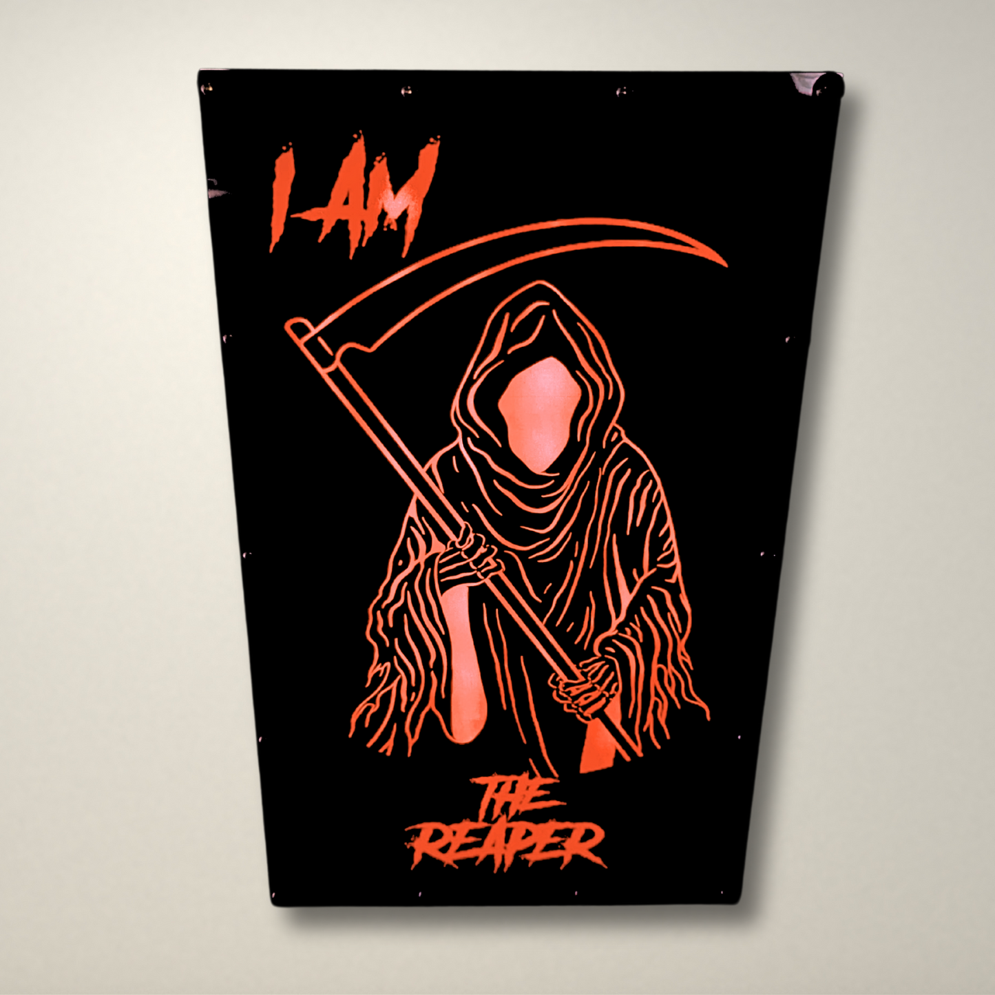 I Am The Reaper LED Lightbox