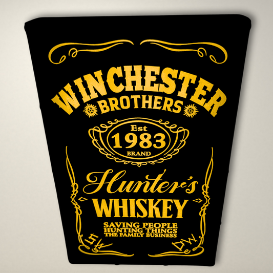 Supernatural Winchester Brothers Hunters Whiskey LED Lightbox