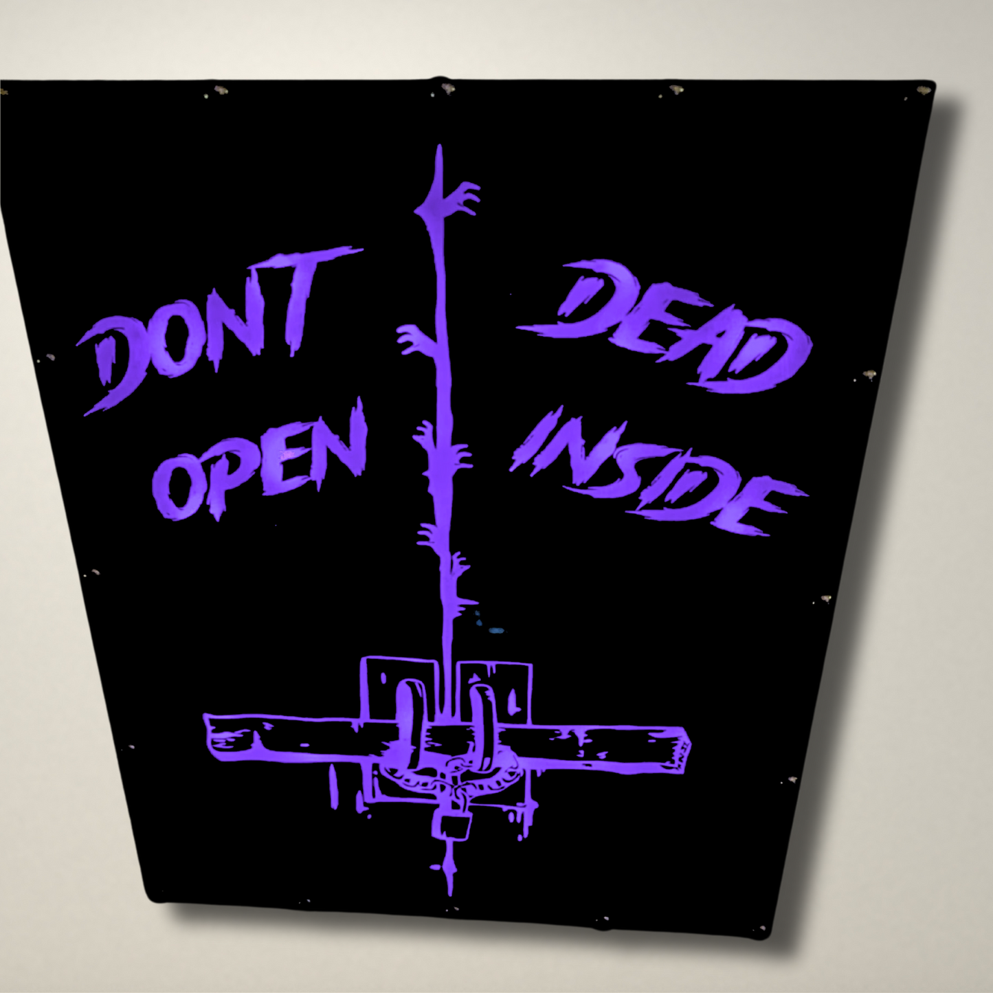 Don't Open Dead Inside LED Lightbox