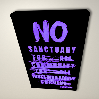 Terminus No Sanctuary LED Lightbox